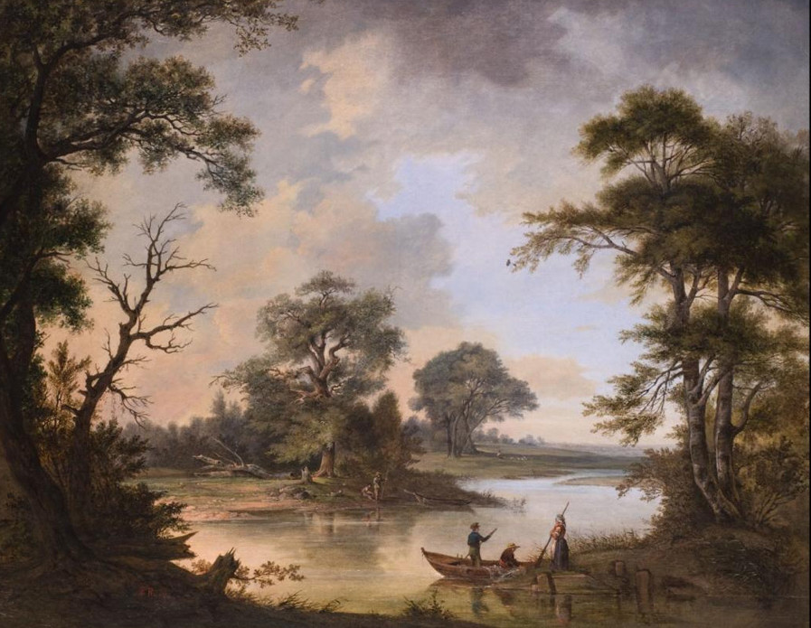 Lanscape with a Boat